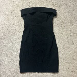 H&M Classic Black Strapless Dress